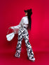 Džinsa bikses "FASHION PRINT Y3357" - pelēkbrūnas PRE-ORDER